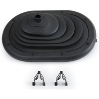 Mitzone Manual Transmission Gear Shifter Boot Cover Compatible With 2007 2008 2009 2010 Jeep Wrangler Jk 3.8L Replace 52060069Ac