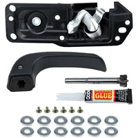 Lelecar 20833606 Driver Side Interior Door Handle For Chevy Silverado/Gmc Sierra 1500 2500 3500 2007-2013 Tahoe/Yukon 2007-2014 Escalade 2007-2011 Replaces 20871488 80374