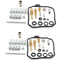 Newsmarts 2 Set Carburetor Rebuild Kit Fit For Yamaha Xvs65 V-Star 650 Custom 1998-2005 / Xvs65A V-Star 650 Classic 1998-2005 / Xvs65At V-Star 650 Silverad 2002-2005