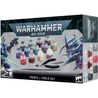 Games Workshop Warhammer 40K: Paints & Tools Set  White
