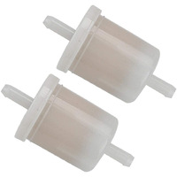 Harbot 5/16"" Inline Fuel Filter For Kubota 12581-43012 Bx25 Zd21 Bx2360 Bx2370 Bx23 Bx24 Bx23D Bx2660 Bx24D Bx25 Bx2660D Bx2670 Bx2350 Bx2200 Bx2230 Zd25 Lawn Tractor Mowers (2 Pack)