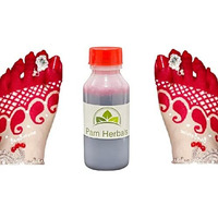 Pam Herbals Drawing Alta Red Dye For Hands And Feet Natural Deco 50 Ml Feet And Hand Dye