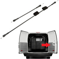 Door Latch Cable Rear Right Side Compatible With Ford E150 E250 E350 E450 E550 Econoline Van 1992-2014 Rear Cargo Door Latch Release Cable Replaces# 8C2Z15431A02C 924-351
