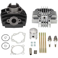 Cylinder Gasket Piston Ring Kit Set Pw80 Top End Kit Compatible With 1983-2006 Yamaha Pw 80 Pw80