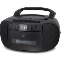 Gpx Bca209B Portable Am/Fm Boombox With Cd And Cassette Player  Black
