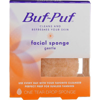 Buf-Puf Gentle Facial Sponge  Face Scrubber For Dry Skin  1 Count (Pack Of 3)