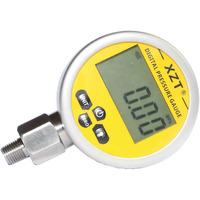 Xzt 3.15"" 10000 Psi Digital Hydraulic Pressure Gauge Pressure Manometer  Pressure Sensor With 1/4-Inch Npt Connector Base Entry