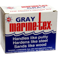 Travaco Products- Marine Tex Marine-Tex 14 Oz Kit Gray