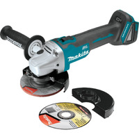 Makita Xag04Z 18V Lxt Lithium-Ion Brushless Cordless 4-1/2  / 5"" Cut-Off/Angle Grinder  Tool Only