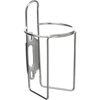 Velo Orange Retro Water Bottle Cage With Tab: Polish Stainless
