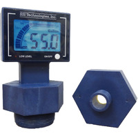 Ssi Technologies Dft-110 Ultrasonic Digital Drum Level Gauge  2"" And 3/4""  Bung Attachement  8.75"" X 8.75"" X 4.5""