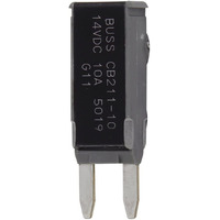 Bussmann Cb211-10 Type I Atm Footprint Automotive Circuit Breaker (10 Amp)  1 Pack