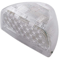United Pacific 38553 31 Led Turn Signal Light For 1987-2007 Peterbilt 379 - Amber Led/Clear Lens