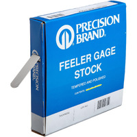 Precision Brand 19215 Steel Thickness Feeler Gage Coil  0.003"" Thickness  1/2"" Width  25' Length