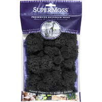 Supermoss 7 59834 25123 1 Super Moss  80.75 Cubic Inch (In3) Bag (Appx. 2Oz)  Black