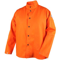 Black Stallion Fo9-30C 30"" 9Oz. Orange Fr Cotton Welding Jacket  3X-La