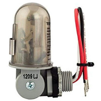 Nsi Tork 2001 Outdoor 120-Volt Photocontrol - Stem & Swivel Mount - Controls Lighting Dusk To Dawn - Compatible With Incandescent/Compact Fluorescent/Halogen/Led  1-Pack