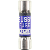 Midget Fuse  General Purpose  Baf  15A  250V