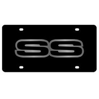 Eurosport Daytona- Compatible With -  Chevrolet Ss - Carbon Steel License Plate