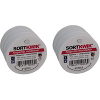 Lee 10053 Sortkwik Fingertip Moisteners  3/8 Oz  Pink  Sold As 6 Pack