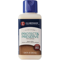 Guardsman Protect & Preserve Leather Protector For Leather Furniture & Car Interiors | Small Leather Goods And Leather Shoe Cleaner  8.4 Fluid Ounces