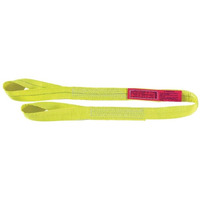 Lift-All - Ee2601Dtx3 Web Sling  Type 4  Polyester  1Inw  3 Ft.L  Yellow