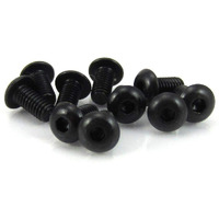 Trb Rc M2.5-0.45 X 5Mm Button Head Cap Screw 10Pcs 12.9 Hard Alloy Steel