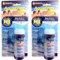 Aquachek 552244-02 Spa 6-In-1 Test Strips (2 Pack)
