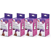 Xyron Permanent Adhesive Refills For X150 Sticker Maker  1.5"" X 20'  Refill Cartridges  4 Pack (At155-20A)