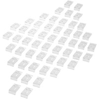 Se Clear Acrylic Ring Stands (50-Pack) - Jd42-50Rh