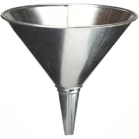 Lubrimatic Galvanized Steel Utility Funnel - 2 Quart