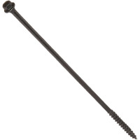 Hillman 47814 Timbertite Landscape Screw  Steel  1/4"" X 8""  50-Pack