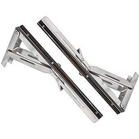 Sealux Marine Stainless Steel Fold Down Bracket For Shelve  Table  Chair Load 550 Lbs (2 Pcs)