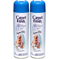 Carpet Fresh No Vacuum Foam Carpet Refresher  Super Pet 10.50 Oz (Pack Of 2)