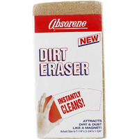 Absorene Dirt Eraser Large Beige 1 3/4""H X 3 3/4""W X 7 1/4""D