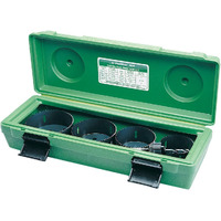 Greenlee - Holesaw Set  Hole Making (834)  2-1/2-Inch Through 4-Inch
