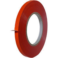 Ggr Supplies T.R.U. Upvc-24Bs Red Poly Bag Sealing Tape: 3/8 In. X 180 Yds. (Pack Of 1)