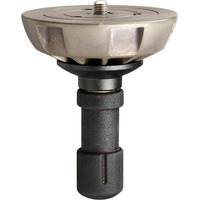 Manfrotto 520Ballsh 75Mm Half Ball Leveler - Short
