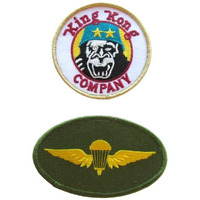 Taxi Driver King Kong Company Travis Bickle M65 Cult Iron On 2Pcs Patch 3.0 Inch & 4.0 Inch