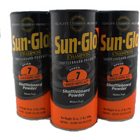 Sun-Glo #7 Speed Shuffleboard Powder Wax - 3 Pack