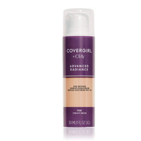 Covergirl Advanced Radiance Age Defying Foundation Makeup Creamy Beige  1 Oz