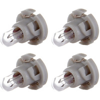Cciyu T4/T4.2 Neo Wedge Halogen A/C Bulb Instrumnet Panel Dash Light 4Pack