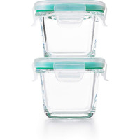 Oxo Good Grips 4-Piece Smart Seal Leakproof Mini Glass Container Set