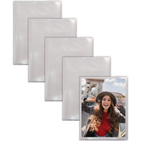 Better Office Products 24 Photo Mini Photo Album  4 X 6 Inch  Pack Of 5  Clear View Cover  Holds 24 Photos  5 Pack