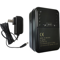 Grilljob Universal Dual Use Quiet Battery Powered Rotisserie Motor Cordless For Barbecue Grilling  With Long Wire Ac Adapter(1.8Meter 70"" Length) Work As Ac Bbq Cup Turner Motor