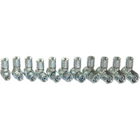 Xzt Dko Metric 11 Pack Hydraulic Swivel Run Tees Hydrulic Tee Connector Tester Coupling Set For Hydraulic System  Excavator Construction Machinery
