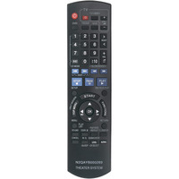 N2Qayb000289 Replaced Remote Fit For Panasonic Dvd Home Theater Sound System Sc-Pt960 Sc-Pt760 Sc-Pt954 Sapt1054 Sa-Pt760 Sa-Pt954 Sapt956 Scpt1054 Sc-Pt956 Sb-Hf760 Sb-Hc760 Sb-Hs760 Sb-Hw560