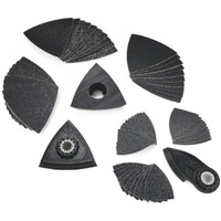 Fein Best Of Starlock Sanding Kit - 63-Piece Set For Sanding Corners And Edges - Universal Starlock Mount - 35222967280