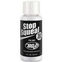 Bg(0002698761) Bg Stop Squeal 1Fl Oz - Disc Brake Quiet - Pad Anti-Squeal - Reduces Brake Noise And Grinding - Quiets Noisy Brakes  Pn 860  1 Ounces