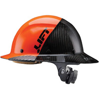 Lift Safety Hdf50C-19Oc Dax Fifty 50 Carbon Fiber Full Brim Hardhat  Medium